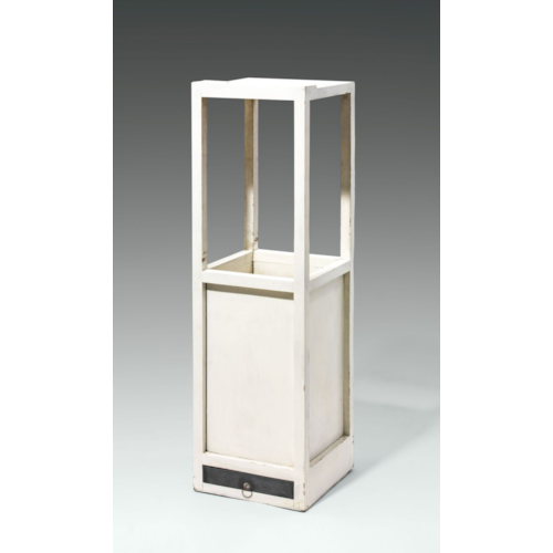 SMALL RECEPTION TABLE WITH PENCIL TRAY AND UMBRELLA STAND